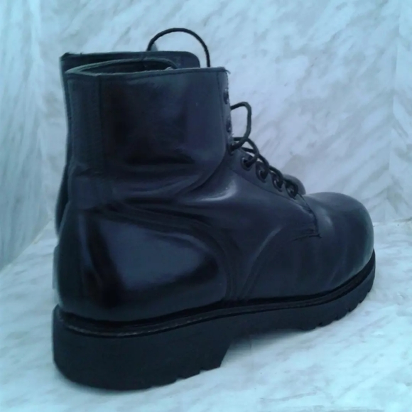 Canadian Army Combat Boots sz 280 10.5 Made in Canada steel toe vibram USA sole - Picture 5 of 8
